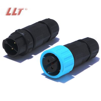 LLT M16 2 Pin Aviation Connector Thread Ip67 Ip68 Waterproof Connector