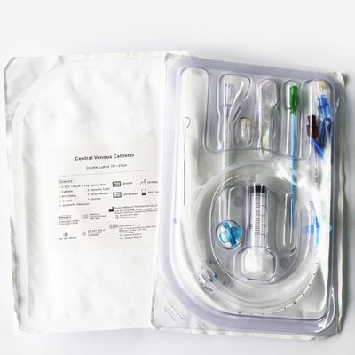 Disposable Single Double Triple Quad Lumen Central Venous Catheter Kit