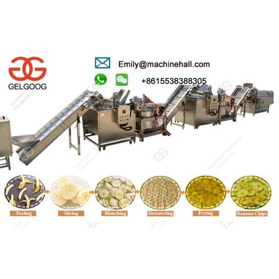 Banana Chips Production Line For Sale Automatic Banana Chips Making