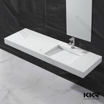 Bathroom Resin Stone Countertop Wall Hung Wash Basin Price Shenzhen