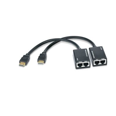 Hdmi Over Rj Cat E Cat Utp Lan Ethernet Balun Extender Repeater