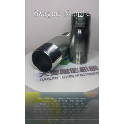 Swage Nipples And Bull Plugs Tianjin LuXin Machinery Co Ltd