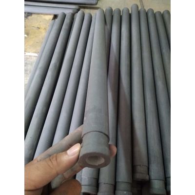 NSiC Thermocouple Protection Tubes Nitride Bonded Silicon Carbide