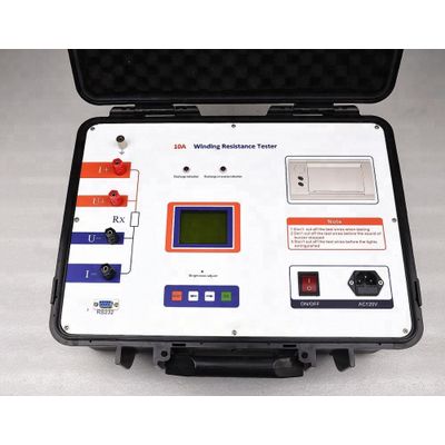 Channels Transformer Dc Winding Resistance Tester Three Phase