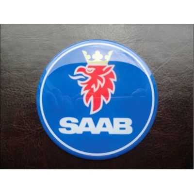 SAAB HOOD EMBLEM BADGE DECAL PINGYANG COUNTY RUNDA AUTO ACCESSORIES