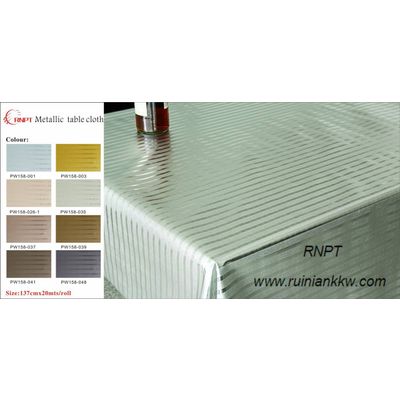 RNPT Deluxe Metallic table cloth PW158