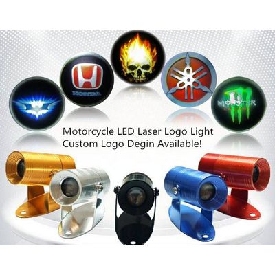 LED Logo Laser Projector Light for Motorcycles,Custom Logo Design Available