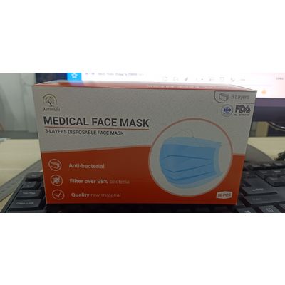 Medical 3 Ply Disposable Face Mask Made in Vietnam, Kotinochi brand