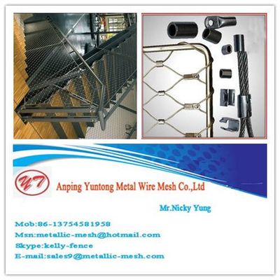 Stainless Steel Wire Rope Mesh For Sale