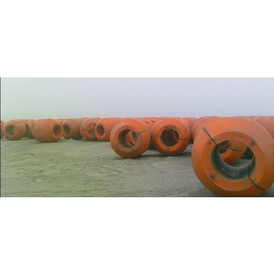 hdpe dredging floater,plastic floater,sand dredger pipe floater,floating buoy floater,dredge floater