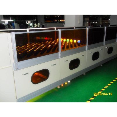 led lamp aging machine with test function