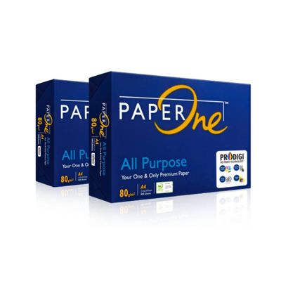 Paper One A4 Copy Paper all Types 80gsm 500 sheets ream