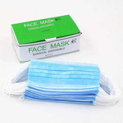 Medical Face Mask 3 Ply Nonwoven Disposable Surgical Face Mask