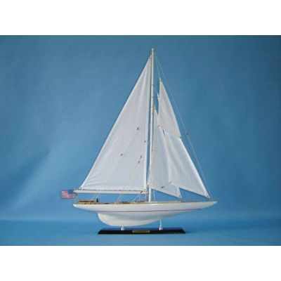 Wooden sailboat model 'INTREPID',sailing boat,Souvenir,Navy gift,Nautical gifts,Promotional gift,mar