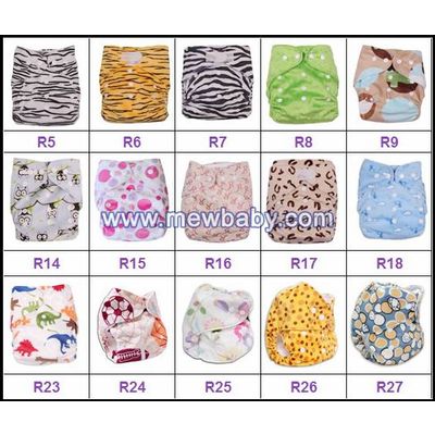 Breathable Print Minky Cloth Diapers Nappies Wholesale Price