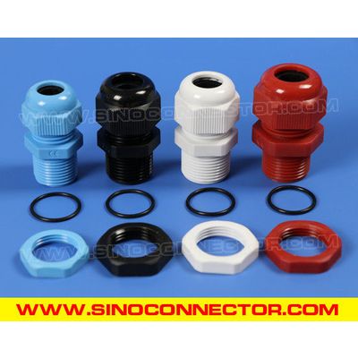 Polyamide Nylon Plastic IP68/IP69K Dome Top Eco-Friendly Hermetic Cable Glands Connectors