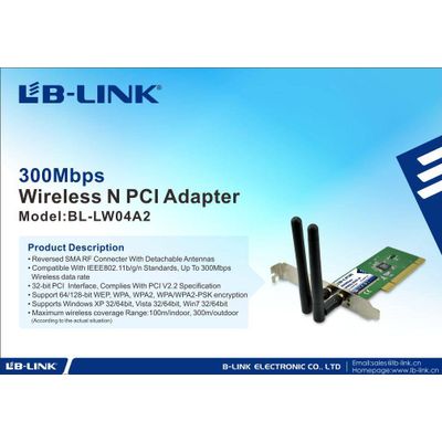 300M Wireless N PCI Adapter