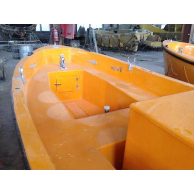 Urgent sales free fall life boat/rescue boat with davit