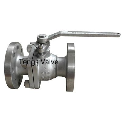 Carbon steel 2pc body floating ball valve