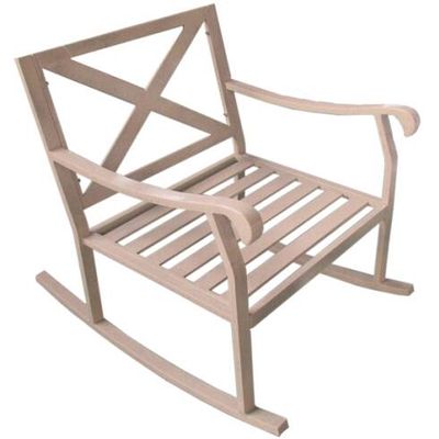 Aluminum outdoor swing chair