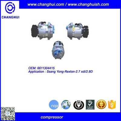 OEM 6611304415 A/C COMPRESSOR FOR Ssang Yong-Rexton-2.7 xdi/2.8D