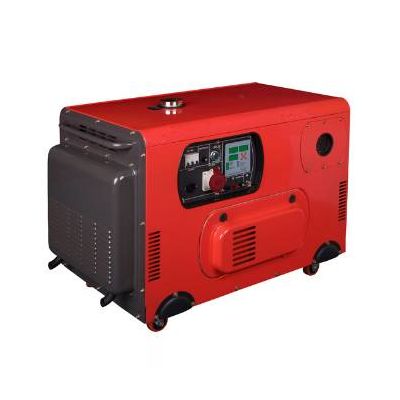 12-15KW silent diesel generator sets with air-cooled V-twin engine