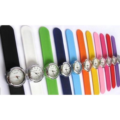 New Silicone Slap Strap Watch Silicone Slap Band on Watch