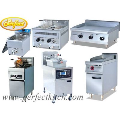 Electric Fryer Gas Griddle