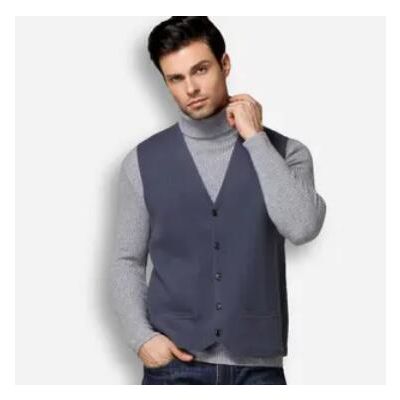 Men's cashmere vest