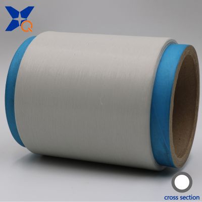 XTAA255 metal oxide conductive polyester fiber filaments 20D/3F inner ring for anti static yarn