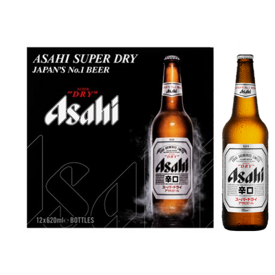 Asahi Super Dry Lager Bottles 12 x 620ml