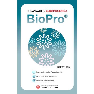 Korean probiotic supplementary feed Bio Pro with Active ingredients: Bacillus subtilis
