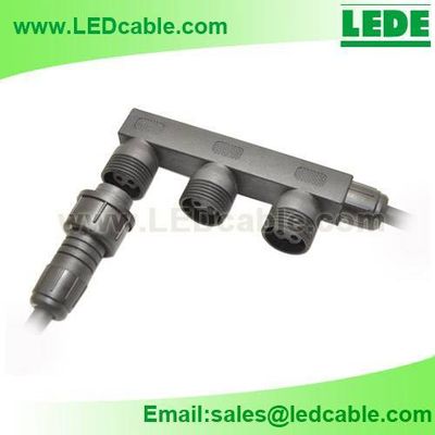 Waterproof distributor Box Cable For Outdoor LED lighting