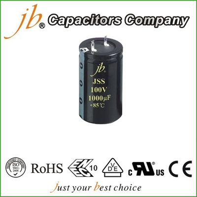 JSS - 85°C, Miniaturized Size, Lug Aluminum Electrolytic Capacitor