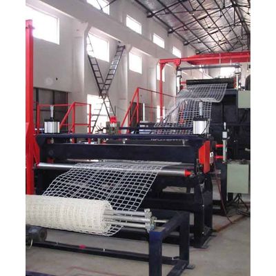 plastic square net making machine/ production line