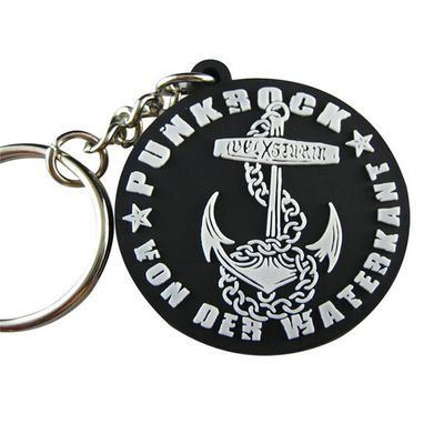 Customized Rubber Keychain for Promotion