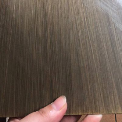 SUS304 Hairline Bronze Stainless Steel Sheet Plate