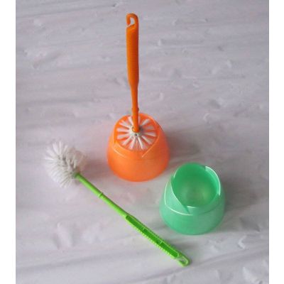 HQ1877 Lotus shape toilet brush holder/bathroom sanitary brush & holder set