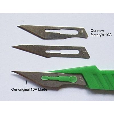 Carbon or Steel Surgical Blades and Scalpels