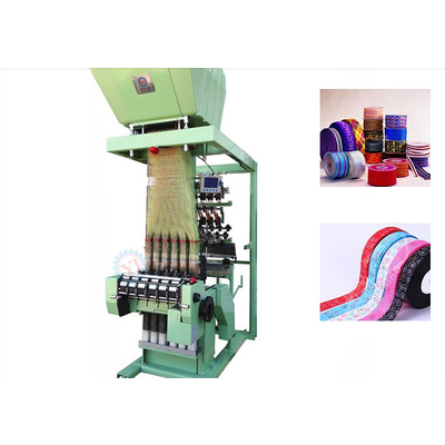 High efficiency automatic jacquard elastic tape weaving machine