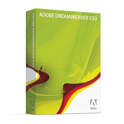 Adobe dreamweaver cs3 retail box