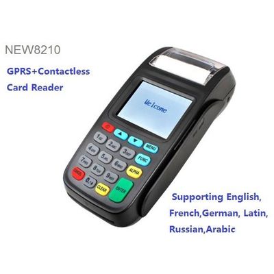 New8210 Multiple Function handheld/mobile POS Terminal GPRS version+Build-in Contactless Card Reader