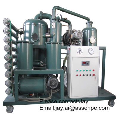 Portable high vacuum transformer oil purifier,Oil Dehydration system Plant