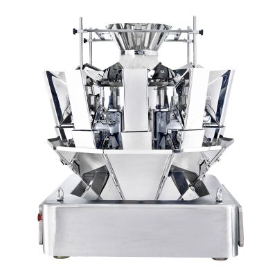 Electric Automatic Weighing Packaging Machine with 10 Head Multihead Weigher for Potato Chips