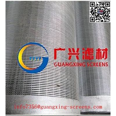 China sell V-wire shapped water well pipe screen