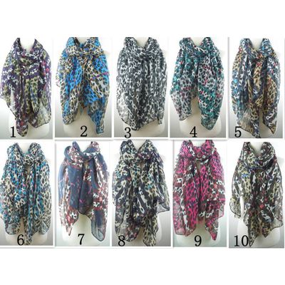 Hot Sale2015 new spring leopard print scarves PG894