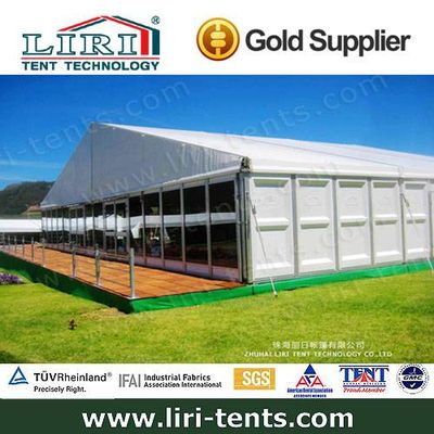 stable cottage tent with solid wall system for sale