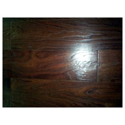 archaized relief Multi-layer solid wood elm floor