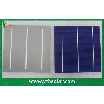 Made in Taiwan products 6 inch polycrystalline solar cell with high efficiency and competitive price