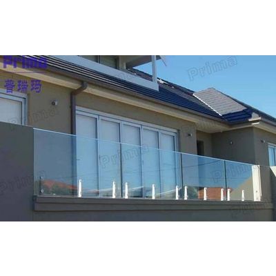 customized outdoor glass guard bar bularstrat glass railing
